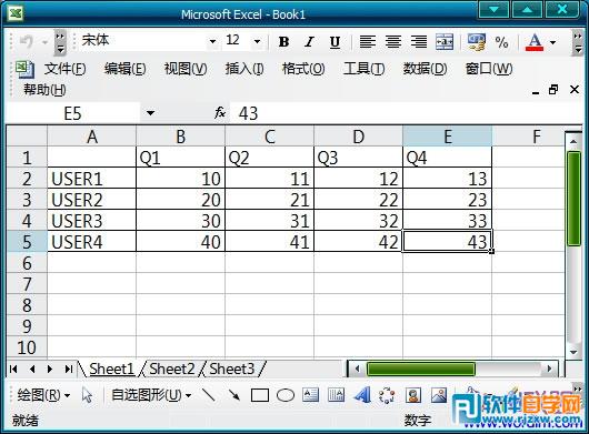 Excel2003中給表格畫(huà)斜線(xiàn)表頭