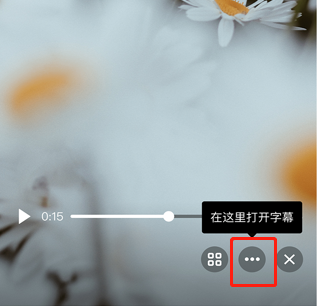 qq智能視頻字幕在哪里開啟詳情