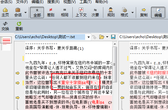 Beyond Compare文本替換教程